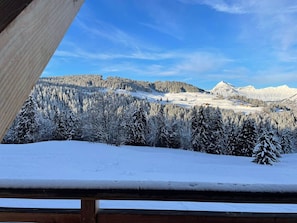 Blick von der Unterkunft