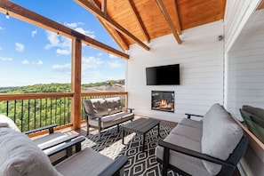 Outdoor Fireplace