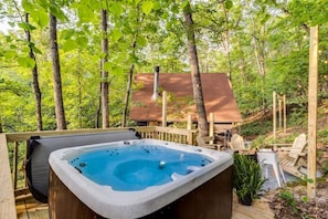 Bain à remous extérieur