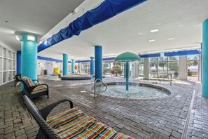 Enjoy all the water amenities at Bay View Resort.