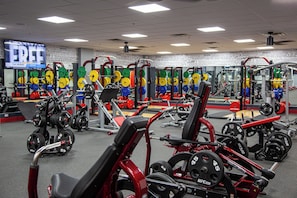 Fitnessbereich