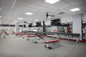 Fitnessbereich