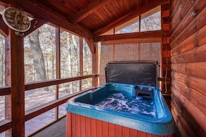 Bubbelpool inomhus