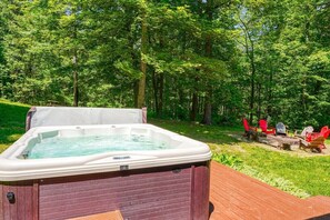 Bain à remous extérieur