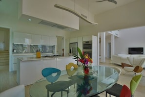 Kitchen and dining