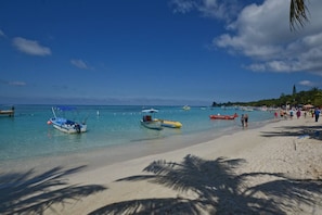 West Bay Beach, 200M from the condo.