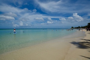 West Bay Beach, 200M from the condo.