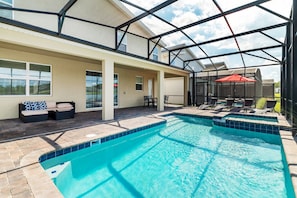 Dive into our Private Swimming Pool - With the view of the Lake
