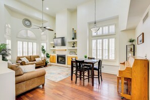 Main Living Area | Dining Table | Piano | 1st Floor