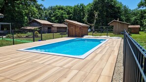 La piscine de 8x4 mètres