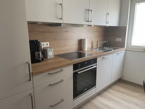 Ferienwohnung mit Garten-Küche
