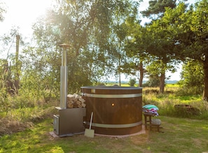 Wood Fired Hot Tub