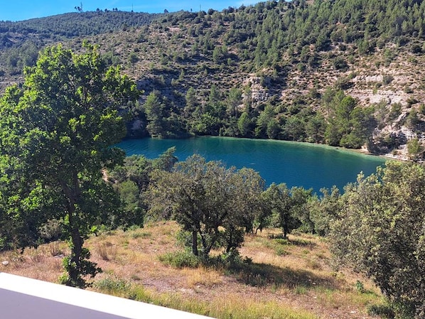 Vue depuis l’hébergement