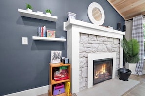 The heart of the home, glowing with warmth.