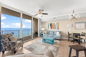 Living Area with Balcony