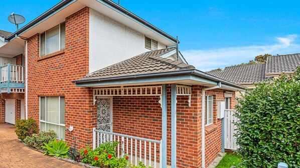Front of Townhouse - in quiet block of 4 