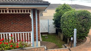 Front entry of Townshouse