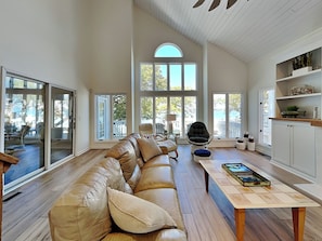 Living Room with sleeper sofa