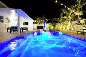 and are just as much fun as daytime swims.