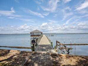 Sound side pier and gazebo