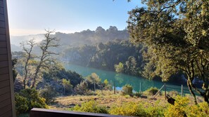 Vue depuis l’hébergement