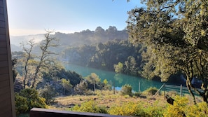 Vue depuis l’hébergement