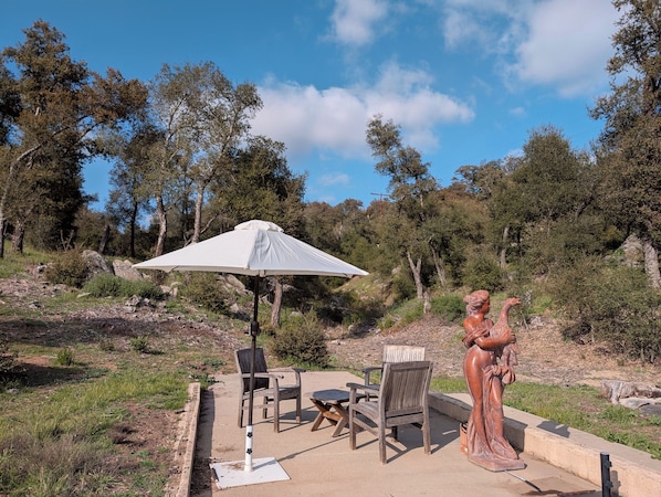 Private patio