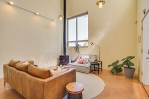 Living Room | 1st Floor | Wood-Burning Stove