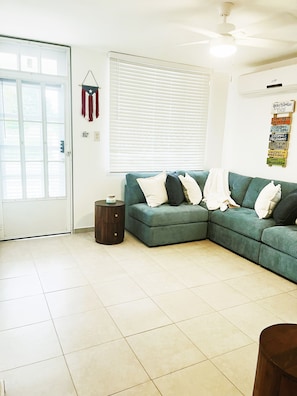 Cozy, comfy living room!