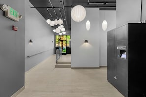Interior entrance