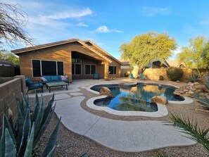 Pool and spa