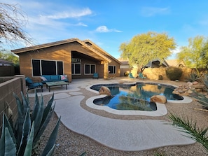 Pool and spa