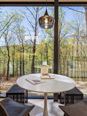 Incredible views from your dining table