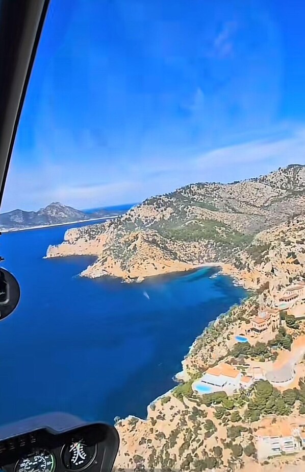 Vue depuis l’hébergement