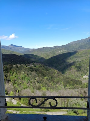 Blick von der Unterkunft