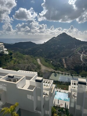 Vue depuis l’hébergement