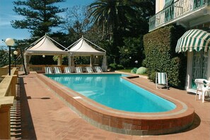 Schwimmbad des Ferienhauses
