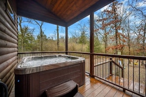 Bain à remous extérieur