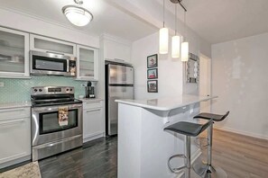 Sparking white kitchen