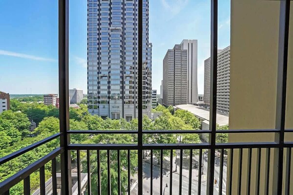Fantastic views from the balcony
