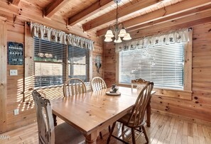 Indoors, Dining Table, Furniture, Table, Architecture