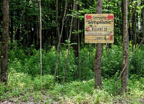 Overnatningsstedets område