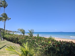 The beach at Palmas del Mar, the sand is about 5-6 mins walk from your villa.