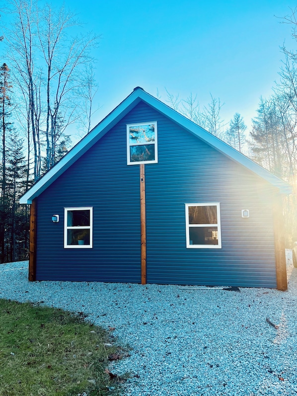 The house offers lots of privacy and seclusion.
