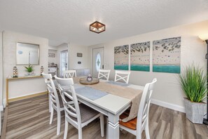 Enjoy family dinners in your formal dining space