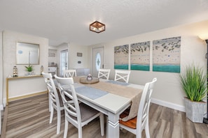 Enjoy family dinners in your formal dining space