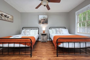 Two double beds