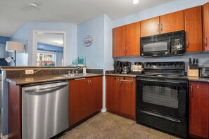 Fridge, freezer, dishwasher—check!