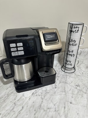 Coffee and/or coffee maker