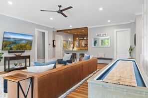LOWER LEVEL- Bar Area with Shuffle Board and Darts